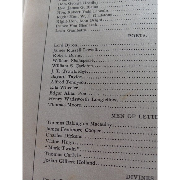 Pleasant Hours with Illustrious Men and Women Thomas W. Handford 1885, 1889 - Picture 12 of 16